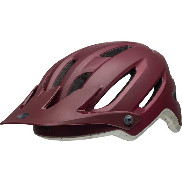 Bell 4Forty MIPS Helmet in Gloss Maroon and Slate and Sand